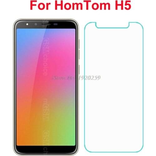 For HomTom H5 Tempered Glass 9H High Quality Protective Film Screen Protector Phone Cover Glass For HomTom H 5 5.7 inch