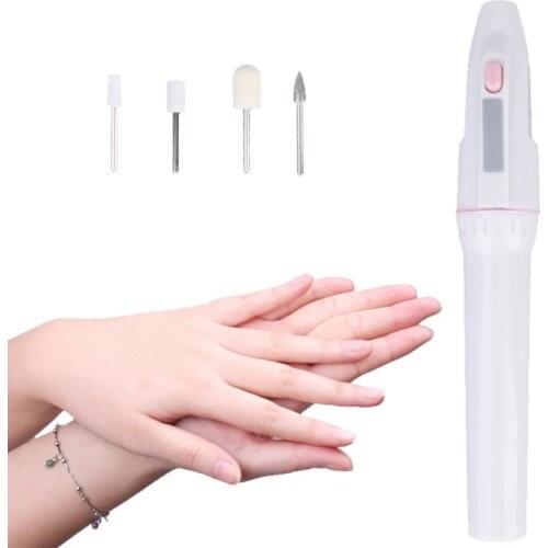 Electric Nail Art Tool Set Toe Drill Buffing Files Pen Manicure Salon Shaper Grinding Remove Calluses Polisher Nails Tool