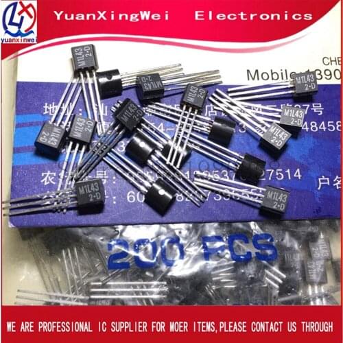 M1L43 TO-92 800V 1A 100% New and original 5pcs/lot