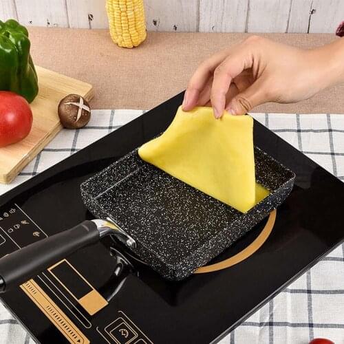 Multifunction Japanese-Style Non Stick Pan Breakfast Omelette Egg Rolled Frying Pot Tamagoyaki Kitchen Cooking Tools