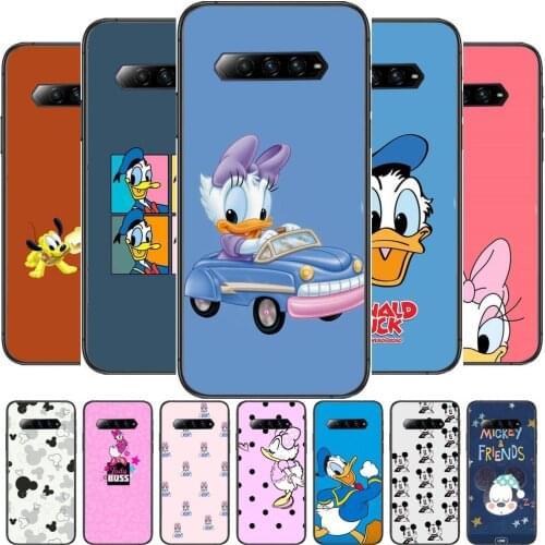 Soft case cartoon mouse disney Black Soft Cover The Pooh For Huawei Nova 8Pro 7 6SE 5T 7i 5i 5 4 4E 3 3i 3E 2i Pro Phone Case ca