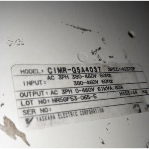 Customize inverter CIMR-G5A4037 (37kw) , CIMR-G5A45P5 5,5KW, CIMR-G5A4011 11KW and CIMR-G5A4045 45KW