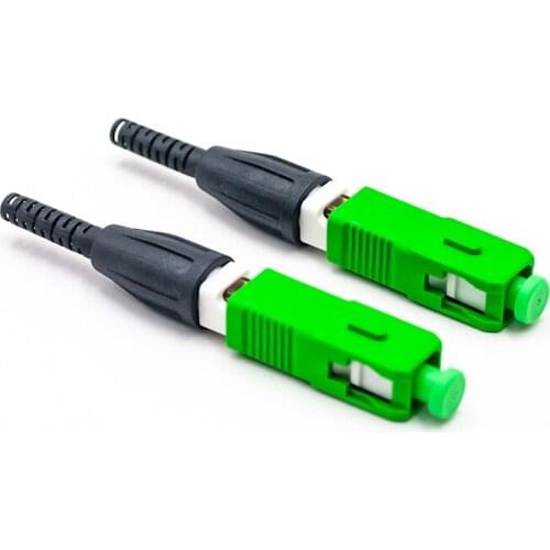 Wholesale ESC920H SC APC SC UPC Fast Connector Mechanical Fiber Optic Quick Connector-Fiber Pre-embedded Less than 0.3dB