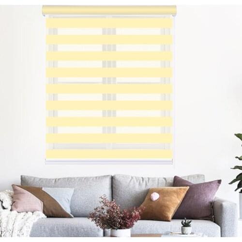 Blinds Window Rollable Roller Curtains Zebra Blinds Shades for Windows Roller Blind Day Night Curtain