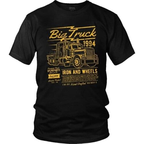 Fun Cool Vintage Big Truck American 1994 T Shirt Men Cotton Printed T-shirts Novelty Tshirt Short Sleeve 27th Birthday Tee Tops