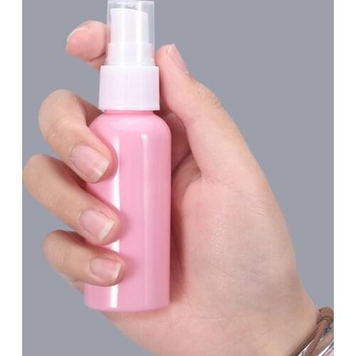 10PCS of 50ML Mini Clear Plastic Spray Bottle Empty Fine Mist Perfume Atomizer for Cleaning, Travel, Essential Oils, Perfume