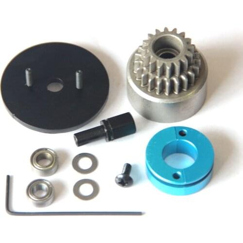 Double Gears Clutch Assembly RC Model Ship Upgrade Part For TOYAN FS-L200 Double-Cylinder 4-Stroke Methanol Engine Model Toys