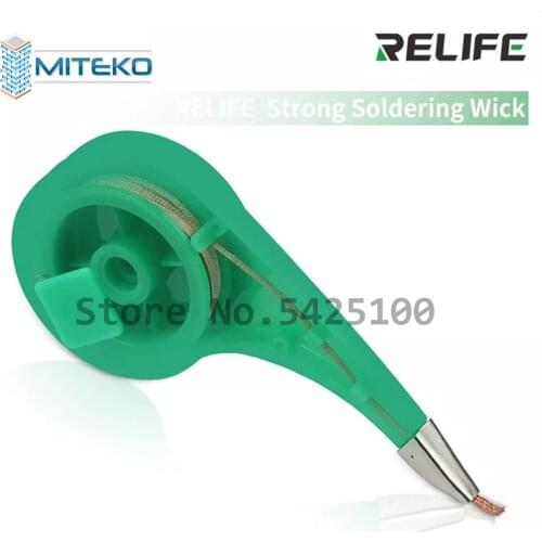 100% Copper Wick 1.5mm 2.0mm 2.5mm 3.0mm 3.5mm 2M Desoldering Braid Solder Wick Low Residue Non-Clean Tin Strip Repair Tools