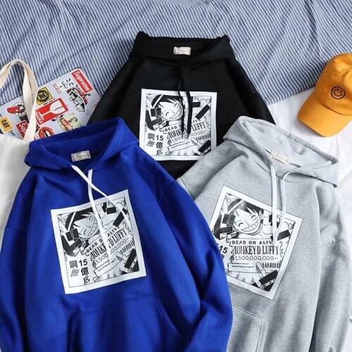 2019 new sweater men ins Harajuku style Korean trend loose clothes autumn and winter plus velvet port wind Japanese jacket