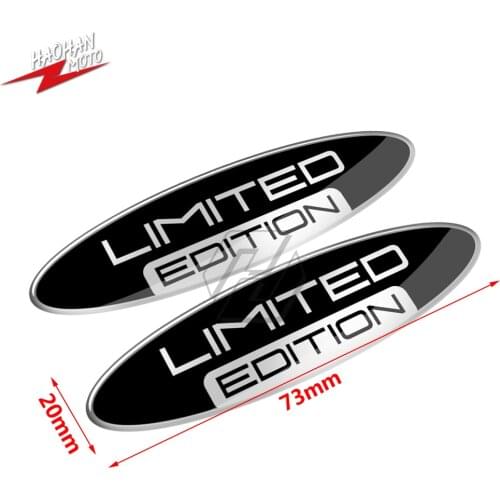 For BMW Honda Suzuki Kawasaki Yamaha Aprilia Sticker Motorcycle Tank Decal Limited Edition Sticker