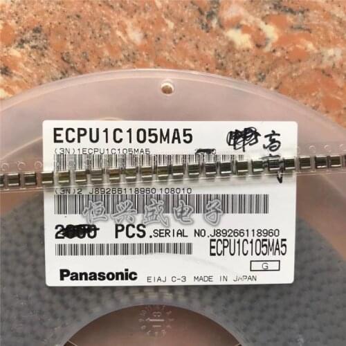 New and original 24PCS ECPU1C105MA5 1210 105M 1UF 16V