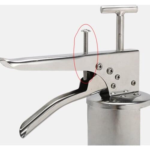 Professional Hamburger Ketchup Sauce Bottle Gun Pump With Reusable Cartridge