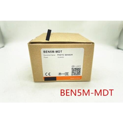 BEN5M-MDT Retroreflective Photoelectric Switch Sensor Sensing Distance 0.1-5 m New High-Quality