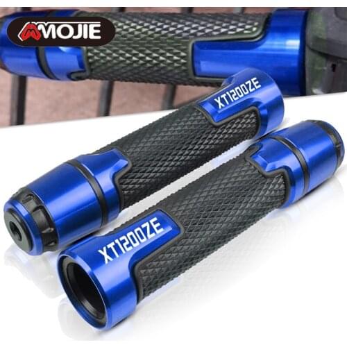7/8" 22MM Motorcycle handlebar grip handle bar Motorbike handlebar grips FOR YAMAHA XT1200ZE 2012 2013 2014 2015 2016 2017 2018