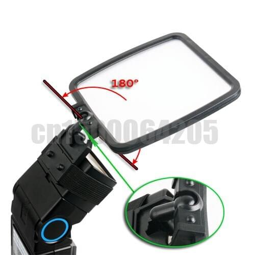 Foldable Camera Flash Diffuser + Bounce Card + Silver Gold White Photograph Reflector for canon for nikon for olympus DSLR C