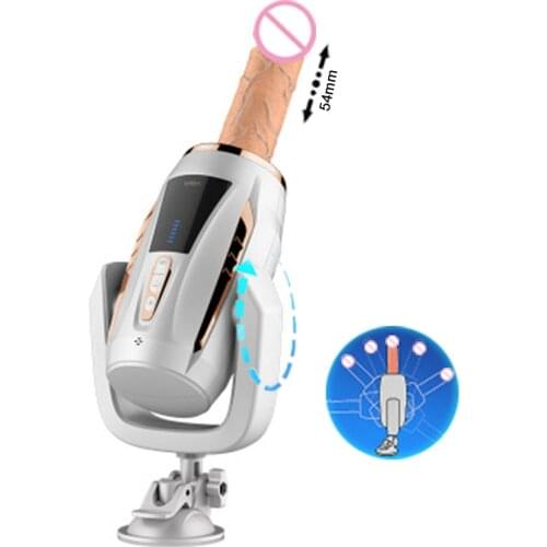 Telescopic Dildo Vibrator With Sucker Rotation Realistic Penis Vibrator Heating Female Masturbator Sex Machine Sex Toy For Adult