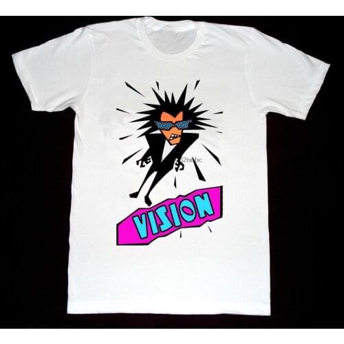 Vision Psycho Stik Shirt 79 Male Vintage Skateboard Gator Hosoi Zorlac Alva 100% Cotton Fitnes