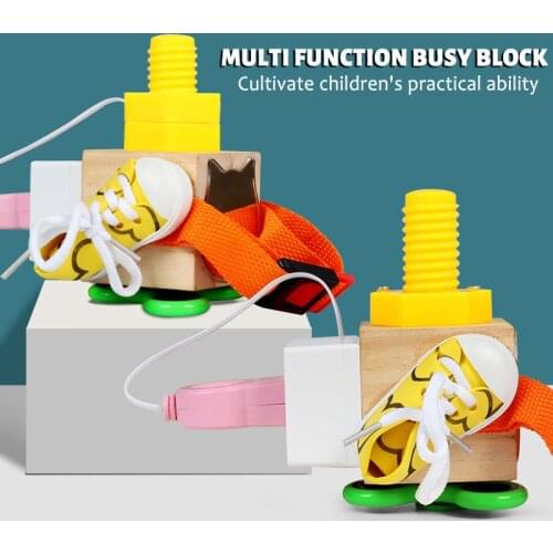 Child Mount Mon Fun Life Toy Parent-child Interaction Baby Enlighten Puzzle Early Education Teaching Unlock Toy Busy Board