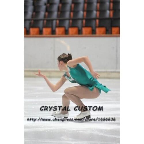 Women Figure Skating Dress Graceful New Brand Ice Skating Dresses For Competition Customized DR3896
