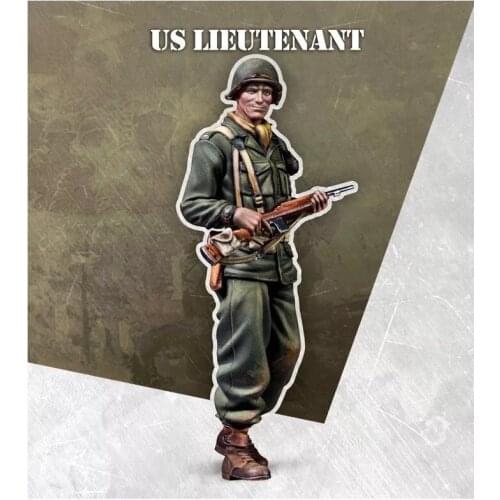 1/35 Figures Resin Soldier Model Kits Colorless and self-assembled DE-03