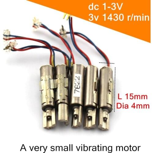 10PC! MINI 4*15 415 vibration motror,Eccentric 3v 14300rpm dc vibrating motor