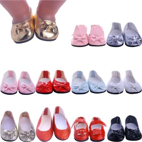 11 Set Doll Shoes Suitable For Autumn For 18 Inch And New Born Baby Generation Birthday Girls Toy Gifts