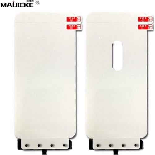 2PCS realeme X Full Cover Soft Hydrogel Film For OPPO realme x lite TPU nano-coated Front+Back Screen protector Film (not glass)