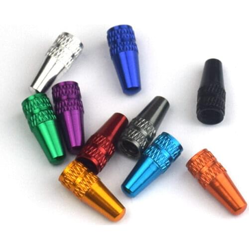 4Pcs Aluminum Alloy Road MTB Track Racing Bike Tube Tyre Bicycle Tire Wheel FV French Valve cap Presta AIR Valve Caps 6 colors