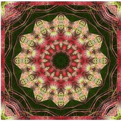 5d diamond painting mandala color pattern full square / round diamond mosaic religion canvas embroidery diamond art craft