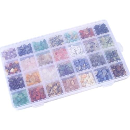 Natural Gemstone Beads Irregular Crystal Chip Stone Beads for Jewelry Making