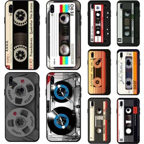 Vintage Cassette tape art retro music Nostalgia funda hull coque cover Phone Case For Xiaomi Redmi note 7 8 10 9 s 9t lite pro