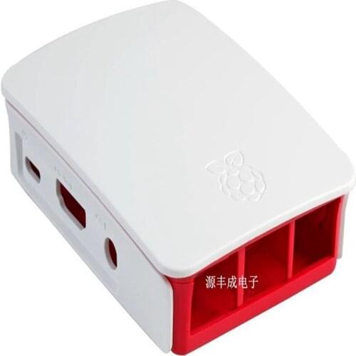 Raspberry Pi Case Red and White Suitable for Raspberry Pi 3rd Generation