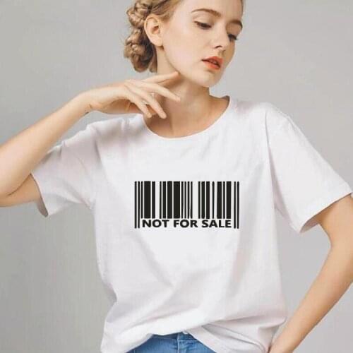 Harajuku Funny Women T Shirt Summer White Black Loose Large Size Round Neck Tees Women Top Cotton T-shirt Female