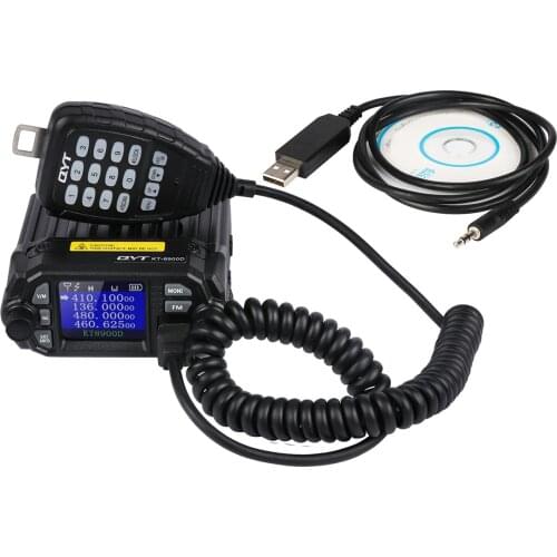 KT-8900D Color Screen Walkie Talkie 200 Channels VHF/ UHF FM Vehicle Mounted Radio Transceiver Wireless Speaker Transceiver