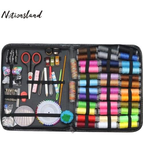 183cs/Set Sewing Kit Accessories Travelling Quilting Stitching Embroidery Sewing Needle Craft Sewing Kits with Case Mom Gift