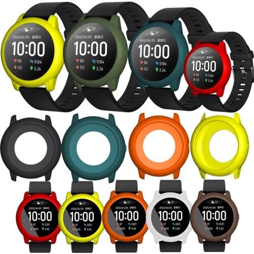 Ultra-Thin soft TPU Transparent Screen protective Case For Xiaomi haylou solar ls05 Protector Cover frame Shock-resistant