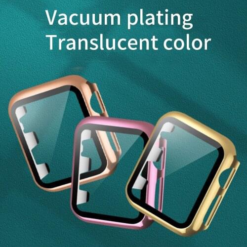 Screen Protector For Apple Watch Case Cover Series SE 1 2 3 4 5 6 44mm 42mm 40mm 38mm All-Inclusive Bumper iWatch Accessories