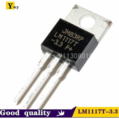 10PCS LM1117T-3.3 LM1117-3.3 LM1117T 3.3V LM1117 800MA LDO TO-220 REG New