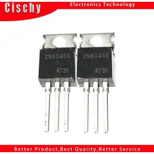 10pcs/lot 2N6045G 2N6045 TO-220 new and original In Stock