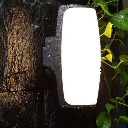 12w Outdoor Waterproof Wall Lamp Modern LED Wall Light Indoor Wall Sconce Aluminum Outside Porch Garden Lights Wall Lamps FR123