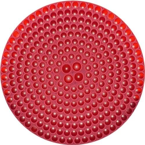 23.5cm Dirt Trap Car Wash Bucket Insert Car Wash Filter Removes Dirt and Debris While You Wash - Red
