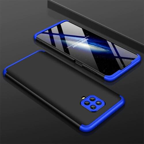 3 IN 1 Case for Xiaomi Redmi Note 9s Case 360 Full Protection Case Shockprrof Matte Phone Cover for Xiomi Redmi Note 9S 9 S Capa