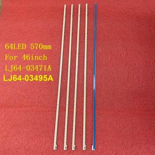 5pcs/lot LED Backlight strip For TOSHIBA 46TL933 46TL938 46TL966 46TL968 46EL300C L46E5000 46HL150C L46V7300A LJ64-03471A 03495A