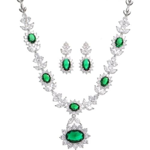 Bettyue Charming Fascinating Flower Design Noble Jewelry Set For Female Wedding Party Shiny Cubic Zircon Decoration Fancy Gift