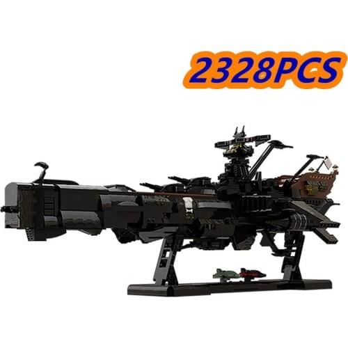 MOC Star Space Series Space Warship Ship Yamato Famous High-TechBuilding Blocks Toy Space Ship Kids Gift Bricks Set