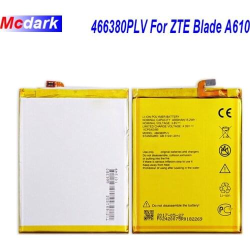 Аккумуляторы для телефонов ZTE Blade A610c Mcdark China At AliExpress