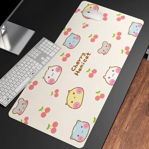 Cute Cartoon Pattern Mouse Pad Gamer Mat Anti-slip Rubber mousepad Gaming Mouse mat Home Office Desk Mat Mouse Cushion Pad Mat