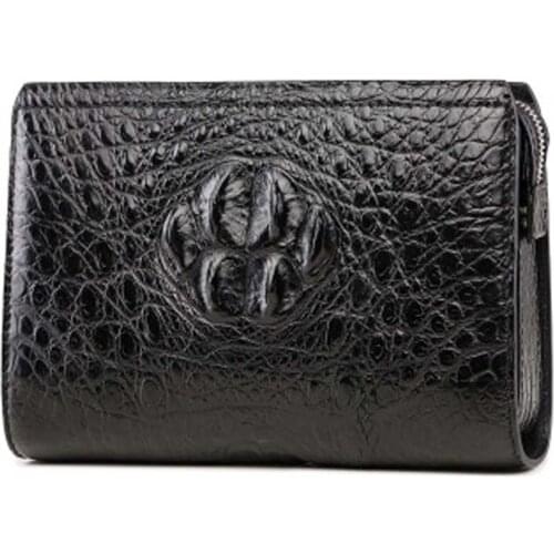 Xingmengda crocodile bag Hand bag male handbags high-grade Men clutch bags business large capacity Combination lock