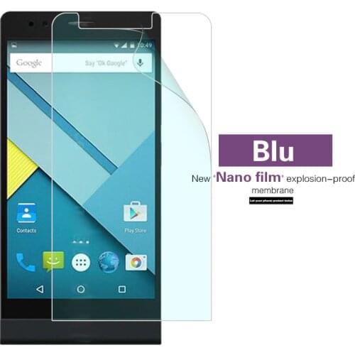 TPU Soft Nano Film For BLU PURE Life 8 XL Max One (2015) X2 X Mini X3 XL Plus N110U N110L XR Screen Protector Cover Not Glass