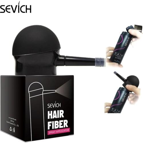 Hair Fiber Applicator Nozzle Spray Applicator Pump for Hair Building Fibers Instantly Hair Thicken Tools for Men Women Sevich